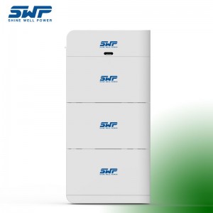 307.2V50AH High Voltage Solar Home Energy Storage System Brug LifeCO4 Batteri Celler Højspændingsenergilagringssystem